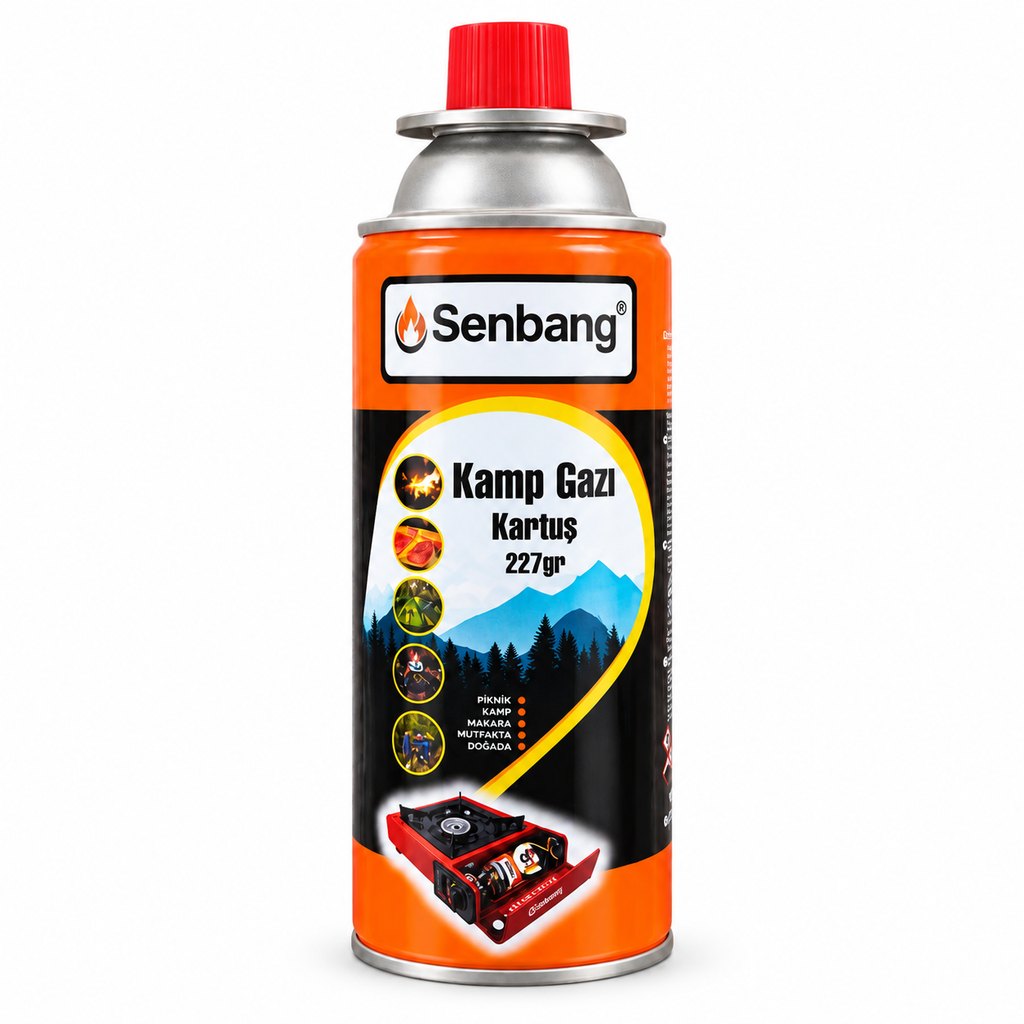Senbang Kamp Gazı Kartuş 227gr